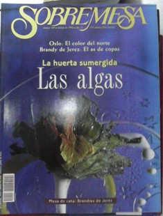 Sobremesa 129, octubre 1995, Las algas