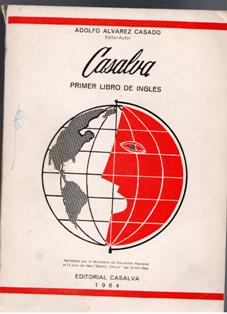 Primer libro de Inglés, Adolfo Alvarez Casado.