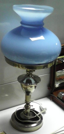 lampara azul