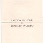 Canción Navideña del Demonio Excluido, Tertulino Fernandez Calvo