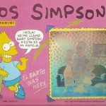 Album cromos Los Simpsons. Panini. 1991