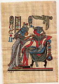 Anjesenamón y su esposo Tutankhamon