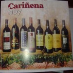 Folleto vino Cariñena
