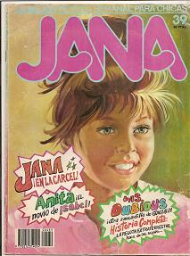 Jana. Revista semanal para chicas. 1983