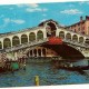 Postal Venezia Ponte di Rialto.
