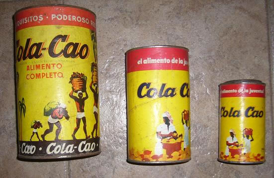 Lote Cola Cao 1kg, 500 gr, 200 Gr. Años 70