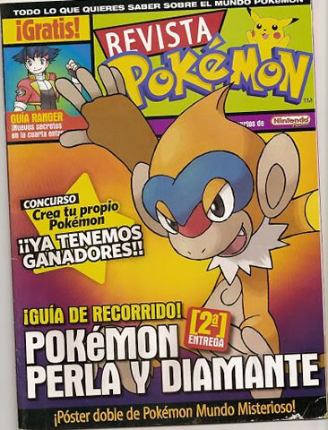 Revista Pokemon Perla y Diamante