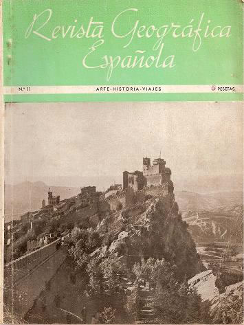 Revista geográfica Española nº 11