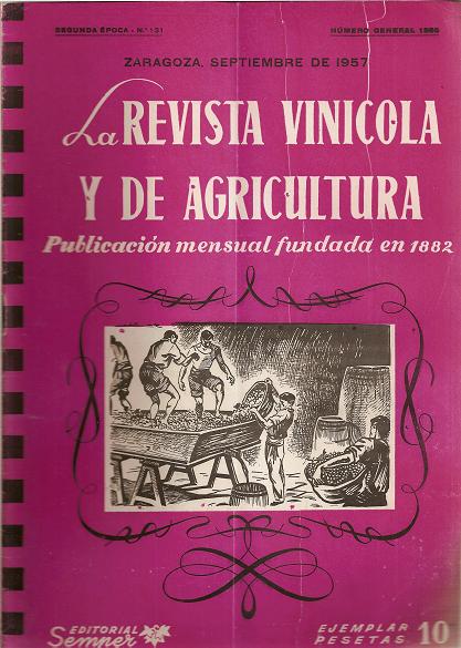 REVISTA VINICOLA Y DE AGRICULTURA  SEPTIEMBRE DE 1957