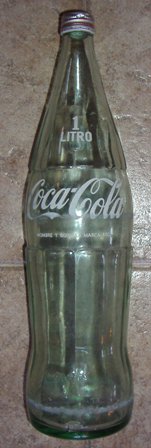 Coca Cola 1 l con tapón rosca