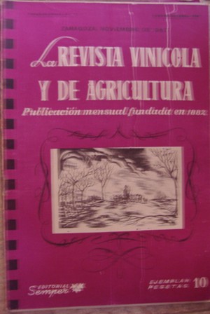 REVISTA VINICOLA Y DE AGRICULTURA  NOVIEMBRE DE 1957