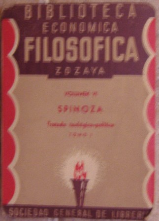 Biblioteca económica filosófica Zozaya Volumen VII, Spinoza