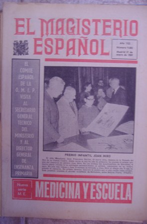Revista EL MAGISTERIO ESPAÑOL,31 de enero de 1969