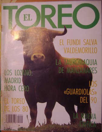 EL TOREO Nº 1, Semana del 20 al 26 de febrero. 1990