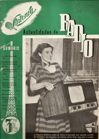 SINTONÍA AÑO III, NÚM. 52, 15 de julio de 1949