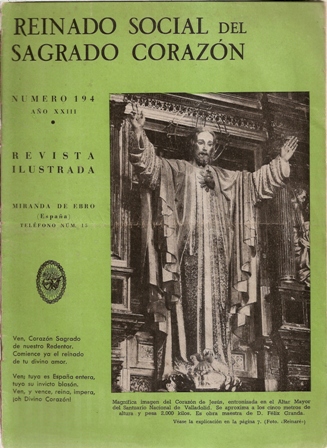 REINADO SOCIAL DEL SAGRADO CORAZÓN NÚMERO 194,  AÑO XXIII, Miran