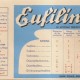 Papel secante Eufilina, Calendario marzo 1960