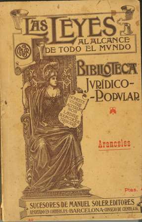 Biblioteca Jurídico Popular, Huguet y Campañá, Aranceles