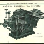 Lámina de máquina Universal La Perfecta, Hijo de Francisco Sirvent, Alcoy