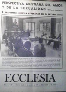 ECCLESIA Número 1759, 4 de octubre de 1975, Año XXXV