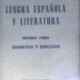 lengua española y literatura