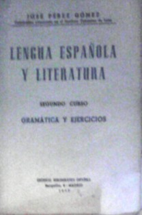 lengua española y literatura