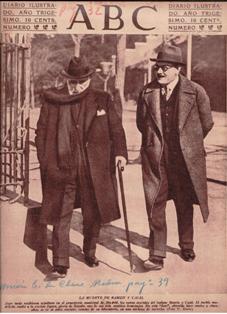ABC, 19 de octubre de 1934, La Muerte de Ramón y Cajal. Revoluci