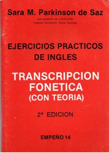 Ejercicios prácticos de Inglés, Transcripción fonética (Con Teor