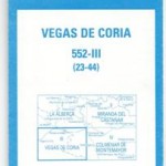 Mapa topográfico Nacional de Vegas de Coria 552-III (23-44)